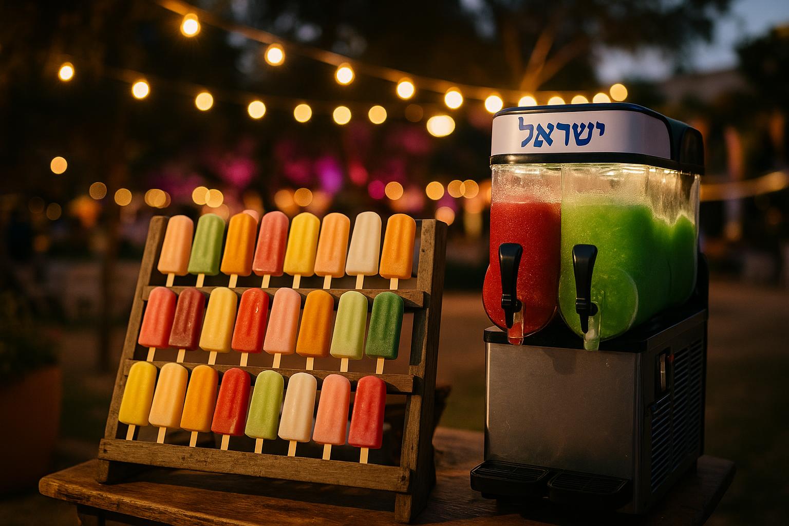 עמדת ארטיקים וסלאש לאירוע